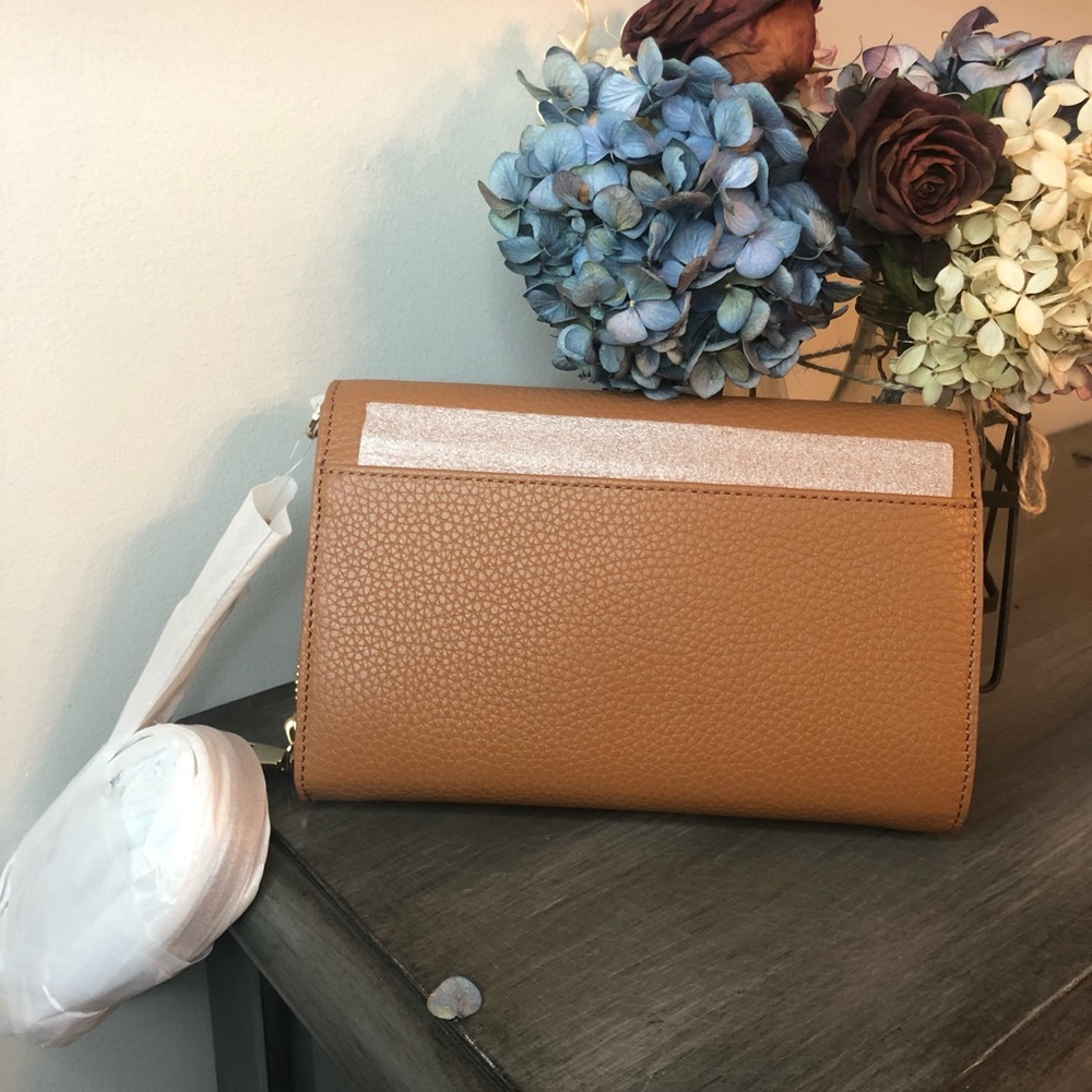 Tory Burch bombe flat wallet crossbody - Picture 4 of 8